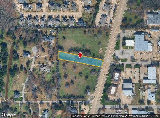  7600 S Cooper St, Arlington, TX Parcel Map