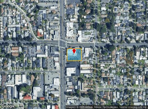 666 N Lake Ave, Pasadena, CA Parcel Map