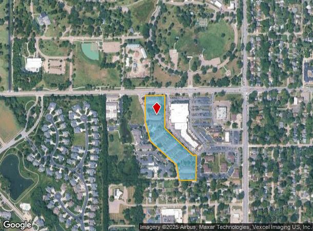  1008 Sw Fleming Ct, Topeka, KS Parcel Map