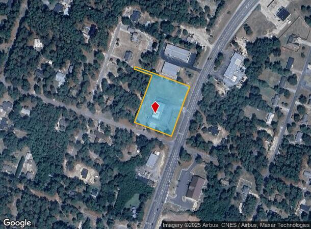 320 N Walnut St, Pinebluff, NC Parcel Map