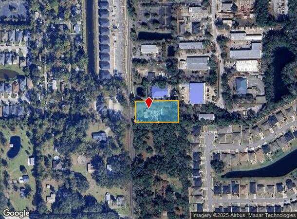  9651 Hood Rd, Jacksonville, FL Parcel Map