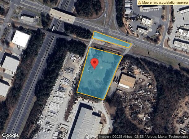  1124 Anderson Rd S, Rock Hill, SC Parcel Map