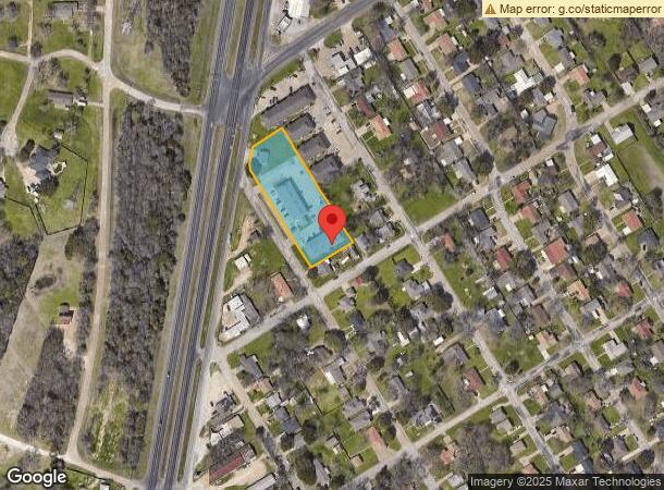  503 N Oak St, Waco, TX Parcel Map