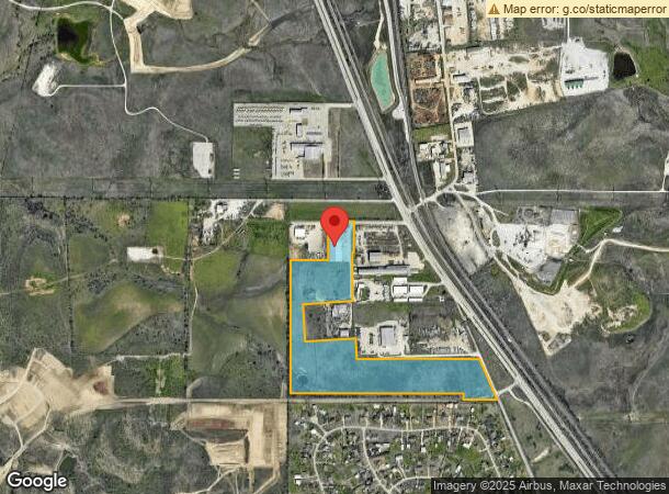  9853 Saginaw Blvd, Fort Worth, TX Parcel Map