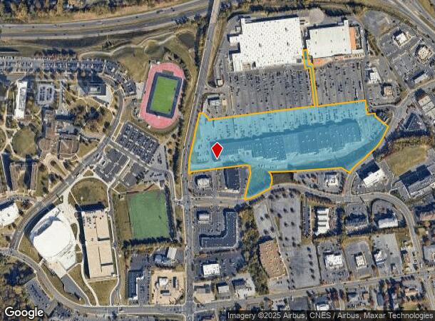 1635 Reservoir St, Harrisonburg, VA Parcel Map