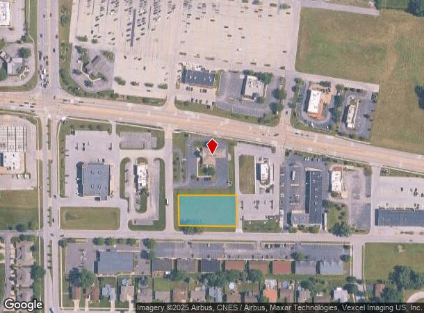  820 Joliet St, Dyer, IN Parcel Map