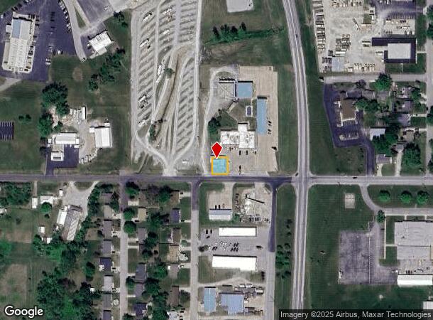  1337 W Vest St, Marshall, MO Parcel Map