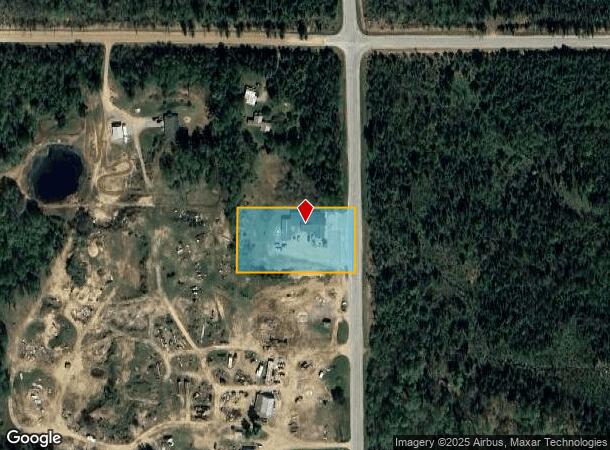  5449 Round Lake Rd, Gladwin, MI Parcel Map