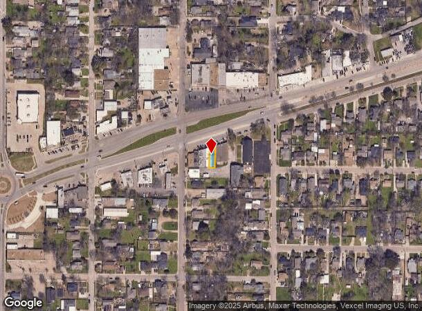  4120 W Jefferson Blvd, Dallas, TX Parcel Map