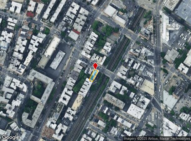  416 E 187Th St, Bronx, NY Parcel Map