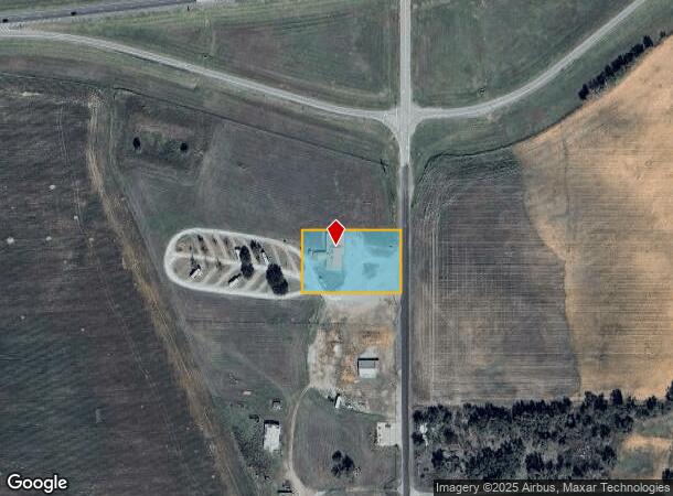 633 N Grand Ave, Texola, OK Parcel Map