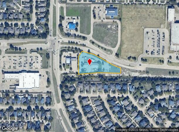 1604 E Exchange Pkwy, Allen, TX Parcel Map