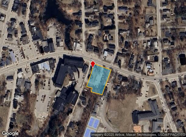  161 Main St, Winthrop, ME Parcel Map