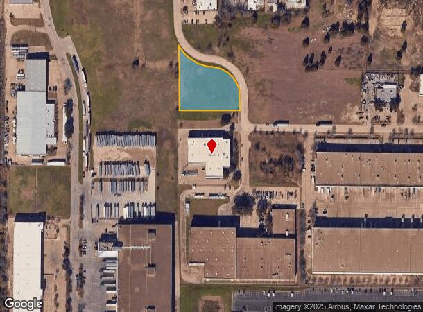 4821 Eastover Cir, Mesquite, TX Parcel Map