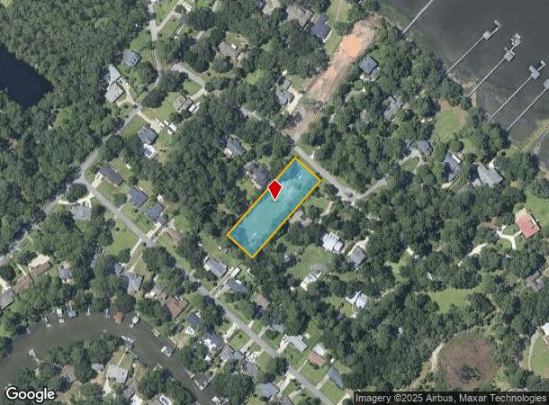  509 Moon River Ct, Savannah, GA Parcel Map