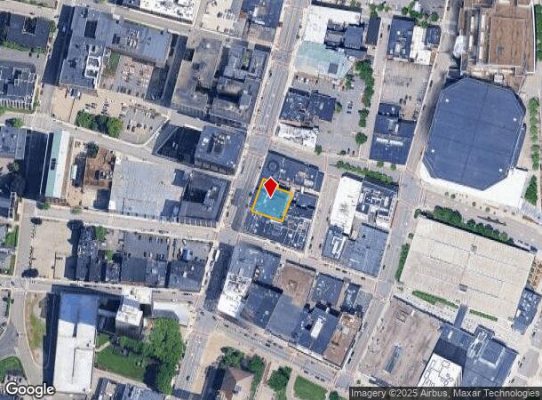 379 Main St, Worcester, MA Parcel Map