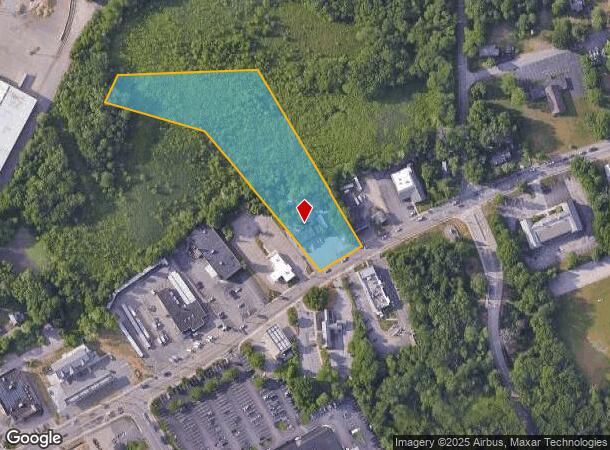 504 Pleasant St, Attleboro, MA Parcel Map