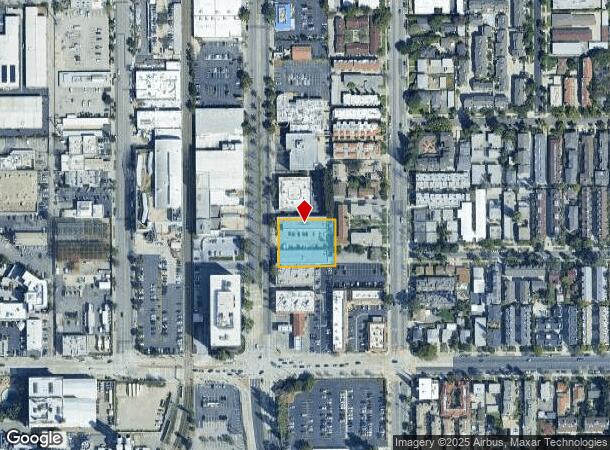 990 S Arroyo Pky, Pasadena, CA Parcel Map