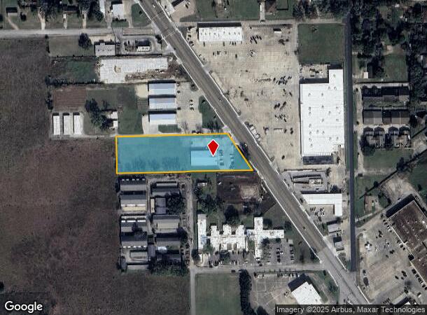 1501 N Mechanic St, El Campo, TX Parcel Map