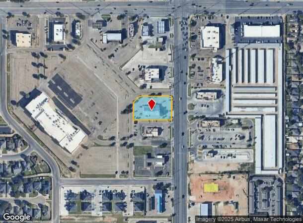 8222 University Ave, Lubbock, TX Parcel Map