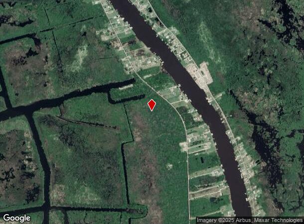 2512 Jean Lafitte Blvd, Barataria, LA Parcel Map