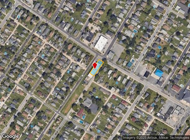 6901 N Point Rd, Sparrows Point, MD Parcel Map