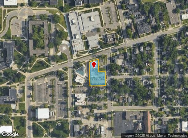  509 W Forest Ave, Ypsilanti, MI Parcel Map
