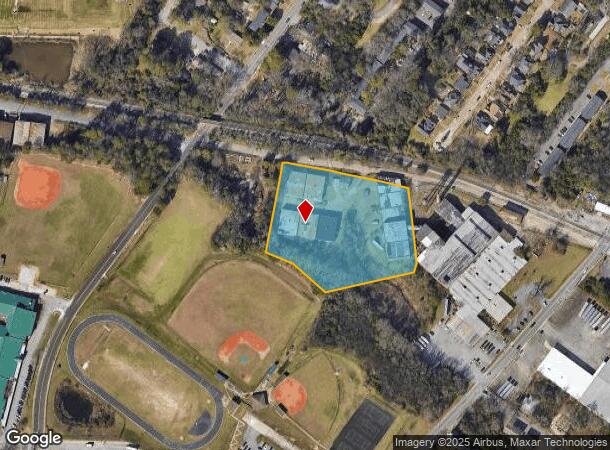  2038 Roff Ave, Macon, GA Parcel Map