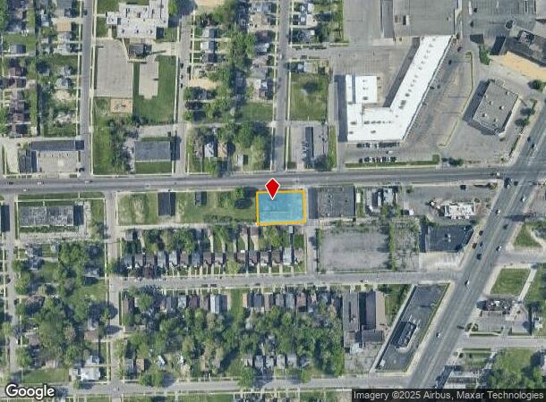 14074 E 7 Mile Rd, Detroit, MI Parcel Map