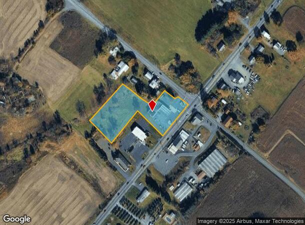 1323 Route 100, Barto, PA Parcel Map