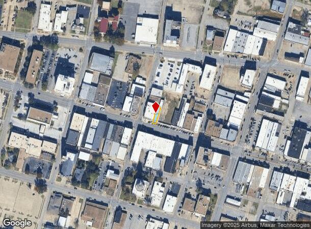 125 W Main St, Ardmore, OK Parcel Map