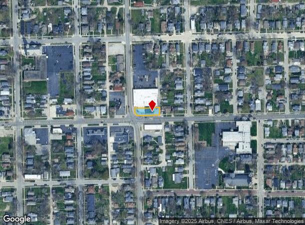 820 Spring St, Fort Wayne, IN Parcel Map