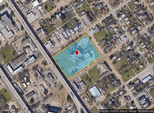 1309 13Th St, Wichita Falls, TX Parcel Map