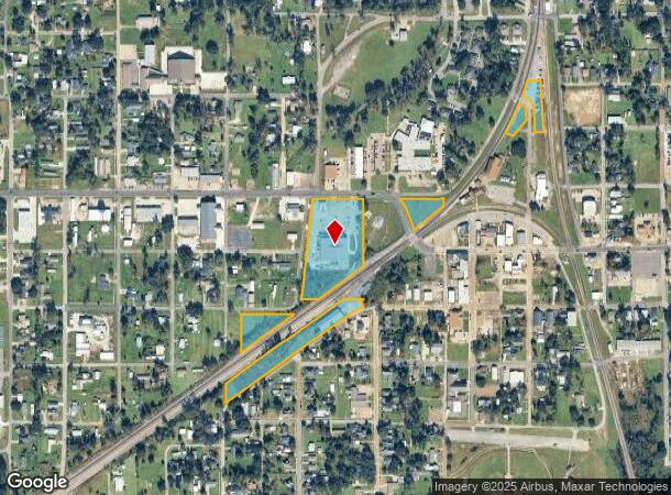 300 W 4Th St, Dequincy, LA Parcel Map