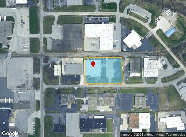 1515 Dividend Rd, Fort Wayne, IN Parcel Map