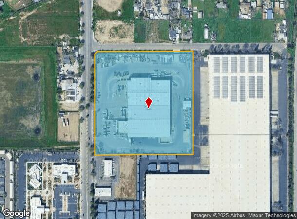  2721 S Elm Ave, Fresno, CA Parcel Map