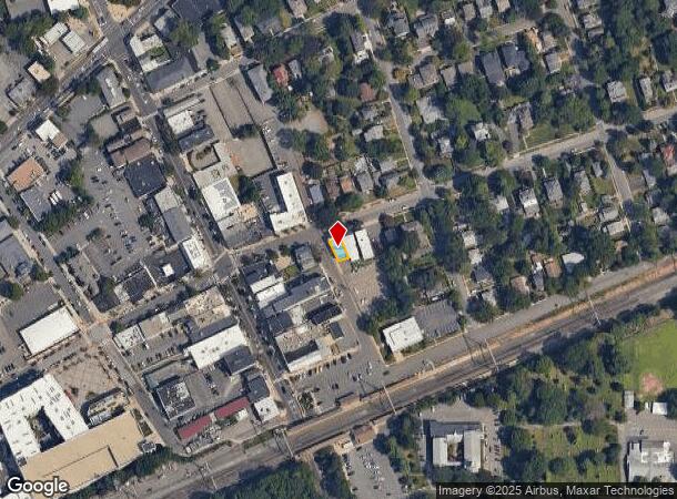  20 Hillside Ave, Metuchen, NJ Parcel Map