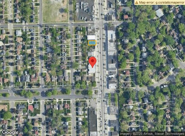  19489 Livernois Ave, Detroit, MI Parcel Map