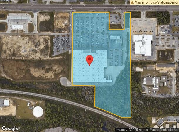  1707 W 23Rd St, Panama City, FL Parcel Map