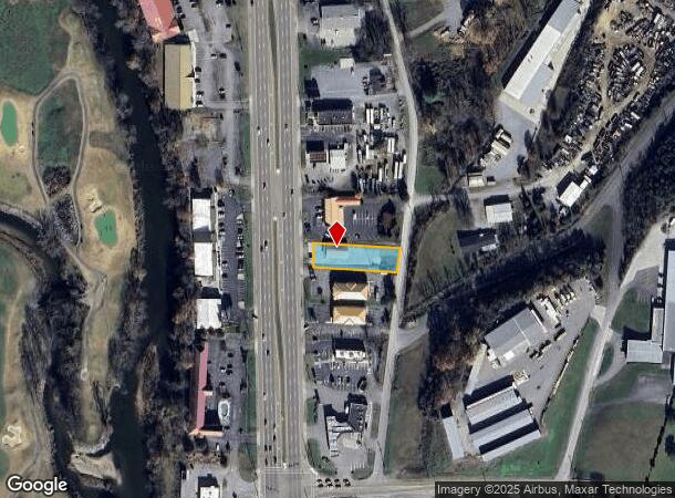 1421 Winfield Dunn Pky, Sevierville, TN Parcel Map