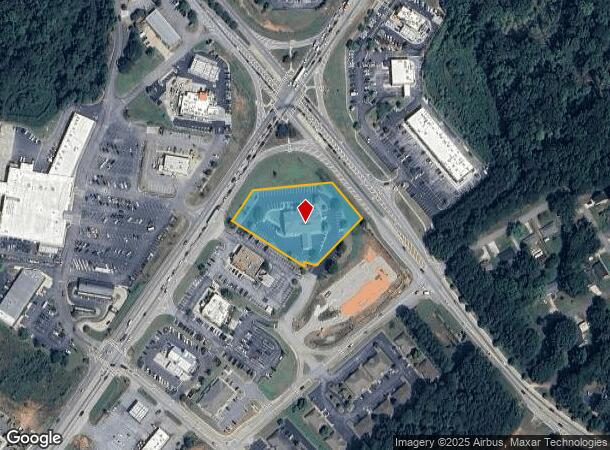 1901 W Spring St, Monroe, GA Parcel Map