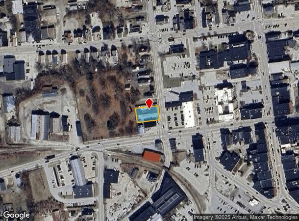  7 Pine St, Rutland, VT Parcel Map