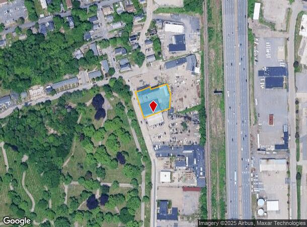  186 Prescott St, Worcester, MA Parcel Map