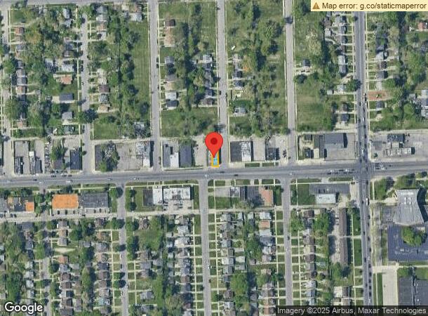  11395 E 7 Mile Rd, Detroit, MI Parcel Map