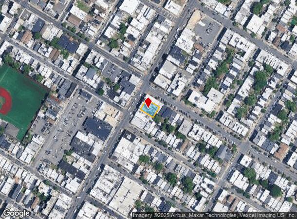  5910 Bergenline Ave, West New York, NJ Parcel Map