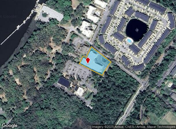  391 Hamilton Rd, Saint Simons Island, GA Parcel Map