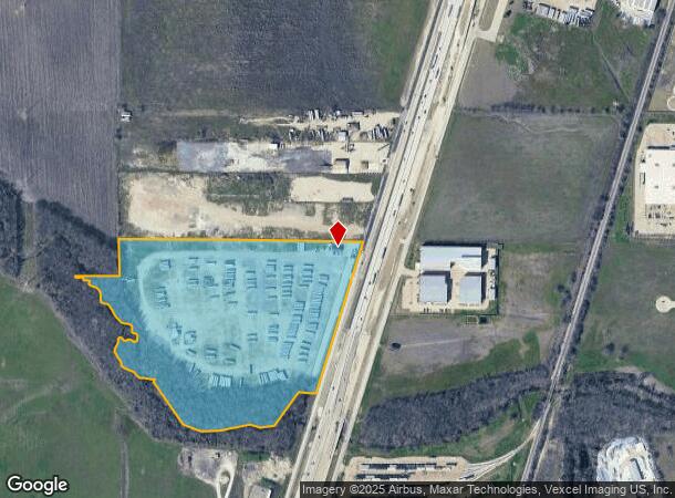  4675 N Interstate Highway 35 E, Waxahachie, TX Parcel Map