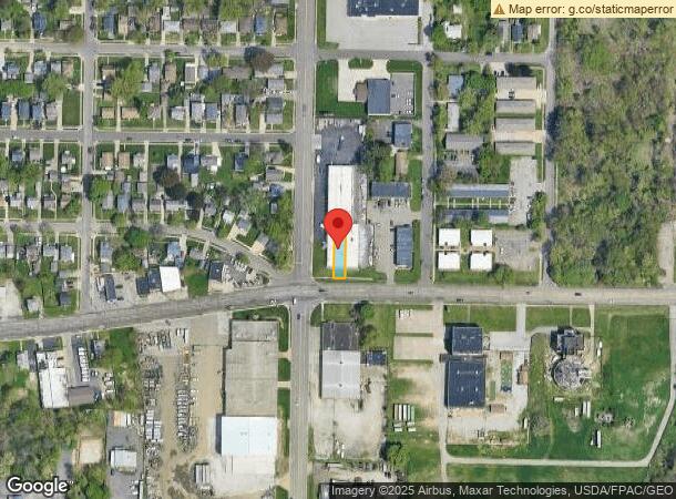  1265 Triplett Blvd, Akron, OH Parcel Map