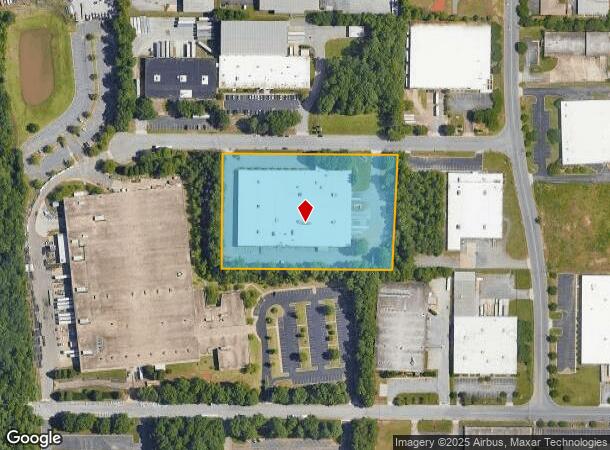 217 Feld Ave, High Point, NC Parcel Map
