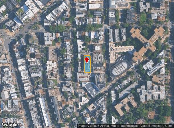 2410 17Th St Nw, Washington, DC Parcel Map